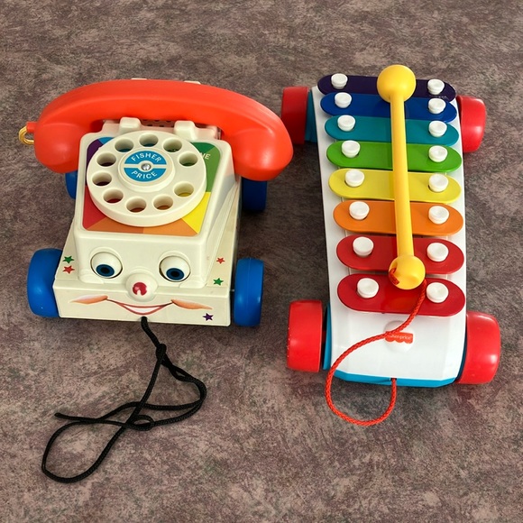 Pair of Classic Fisher-Price Toys - Picture 1 of 5